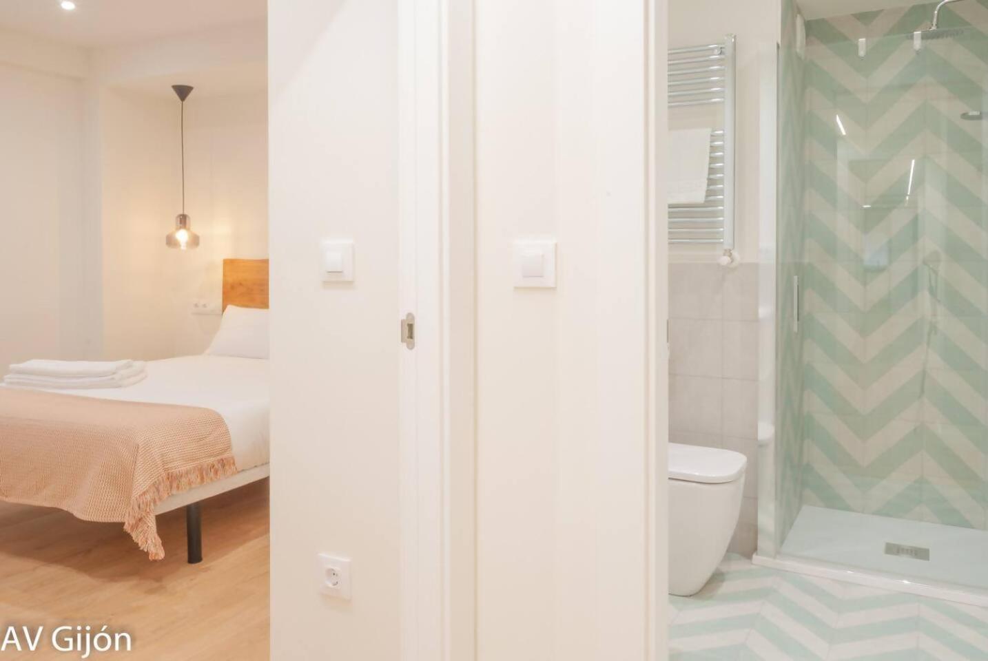 Apartamento La Playa 17 Gijon Ngoại thất bức ảnh