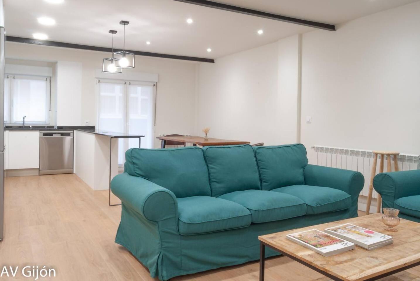 Apartamento La Playa 17 Gijon Ngoại thất bức ảnh