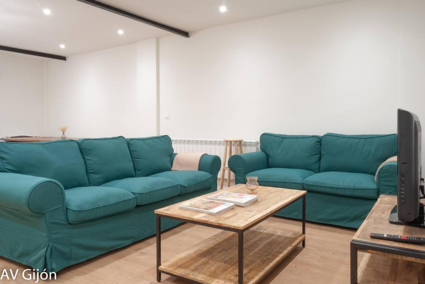Apartamento La Playa 17 Gijon Ngoại thất bức ảnh